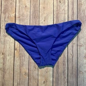 ZINKE Blue Bikini bottom Size Large it’s like a bluish-purple